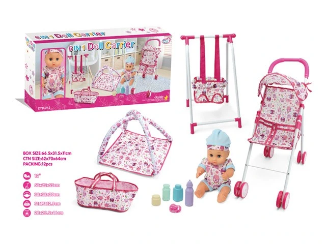 Hot Sale Safety Baby Doll Stroller Toy Stoller