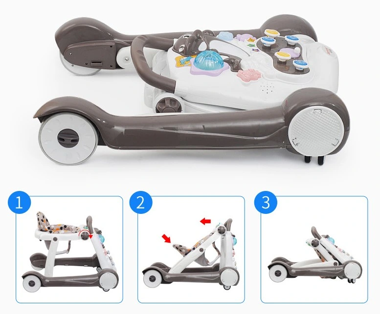 Baby Children Training Walker with High Quality Musical Toy