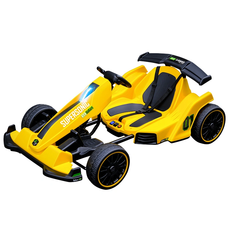 2022 Newest Go-Kart for Kids Children Ride on Car 550 Dual Drive Battery Powered Electric Go Kart Pedal Cars for Kids