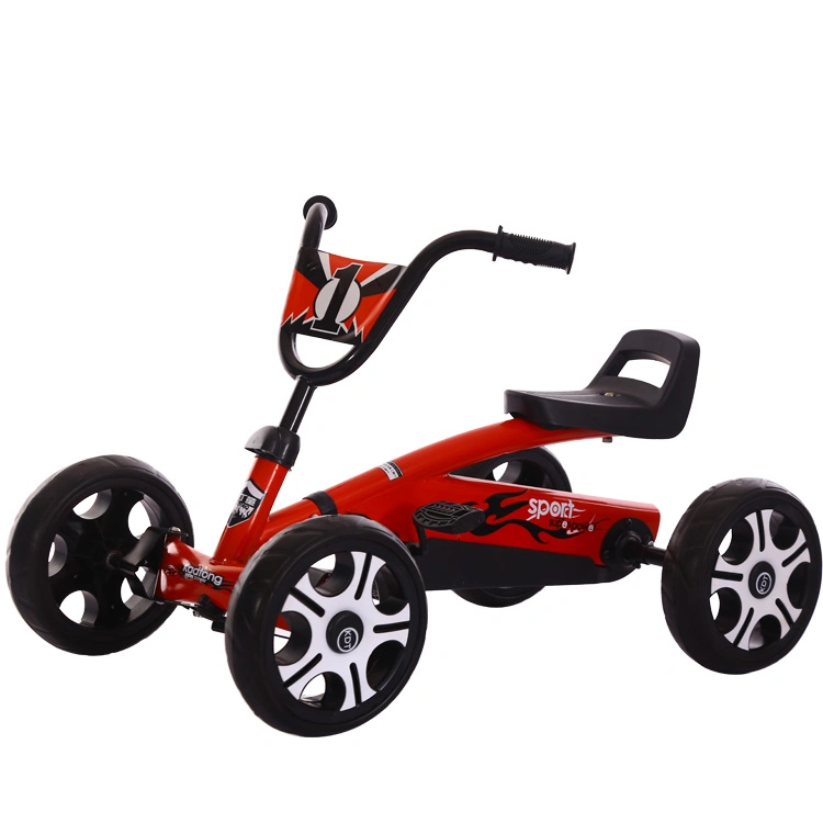 Popular Children Four Wheel Electric Kart Anti-Rollover 8 Year Old Kids Toy Pedal Electric Kart