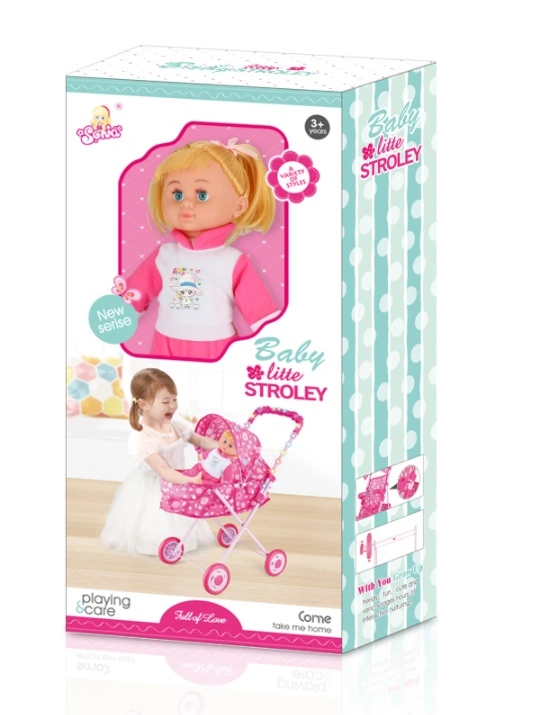 New Bright Baby Doll Toys Stroller Toy