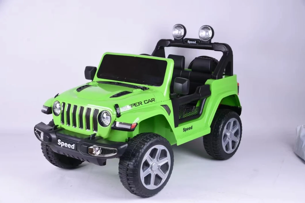 Four-Wheel Parallel Swing Children′s Electric Car Children′s Rechargeable Toy Car 6V4.5*2 Dual Drive 12V7 Four-Wheel Drive Double Battery Large Battery Toy Car