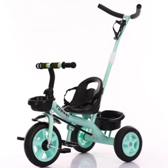 Triciclo infantil multifuncional com pedal três rodas carro de bebê 3 em 1 triciclo infantil preço de atacado carro de bebê