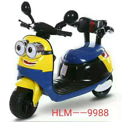 Bicicleta de brinquedo elétrica para crianças com bateria recarregável em carro de couro recarregável para bebê motocicleta Cem-10