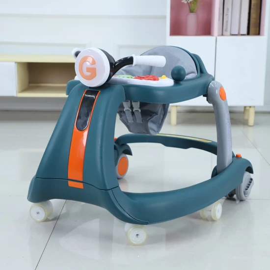 Made in China High Sale Ride on Car Music Toy Toddler Round Activity 3 em 1 Baby Walker