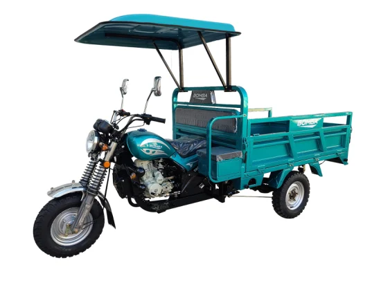 Triciclo de carga agrícola de fábrica da China/triciclo portátil/motocicleta comercial de três rodas/bicicleta de três rodas/triciclo humano