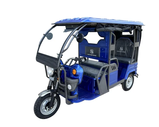 Carro de passageiros elétrico de três rodas/Carro Tuk-Tuk de três rodas/Triciclo humano