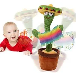 Fuying Mini Brinquedo de Pelúcia para Bebê Recém-nascido Brinquedos Cactus Lindo Brinquedo para Bebê