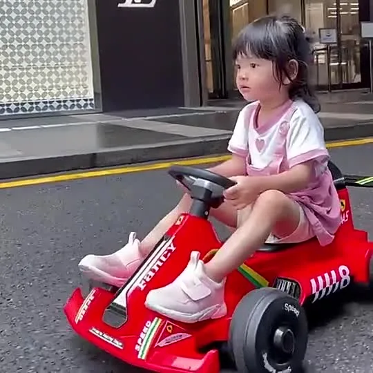 Kart para crianças passeio de kart com pedal elétrico para carro